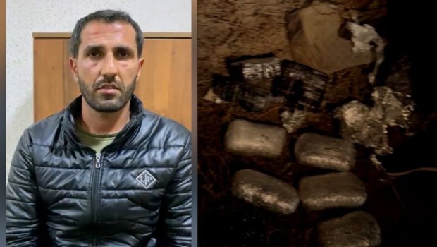 İrandan Azərbaycana narkotik gətirən “TIR” sürücüsü saxlanıldı - VİDEO