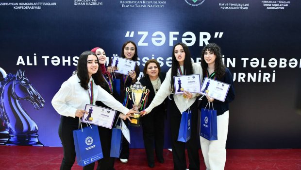Ali təhsil müəssisələri arasında “Zəfər” şahmat turniri keçirildi - FOTO