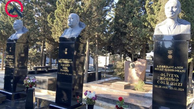 Təyyarə qəzasında həlak olan ekipaj üzvlərinin büstü qoyuldu – FOTO/VİDEO