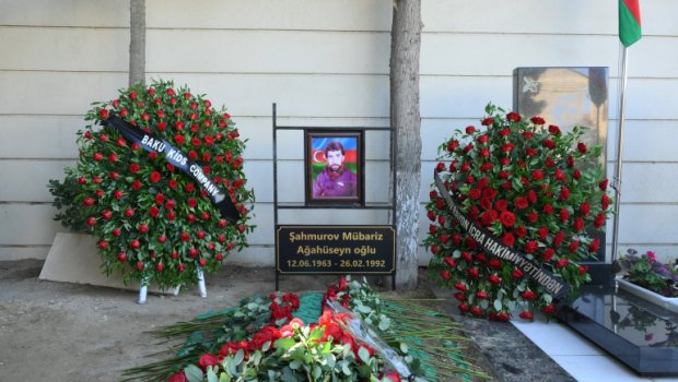 İtkin şəhid Mübariz Şahmurov dəfn olundu – FOTO