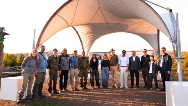 Leyla Əliyeva və Arzu Əliyeva Qaxda Milli Parkın açılış mərasimində - FOTO