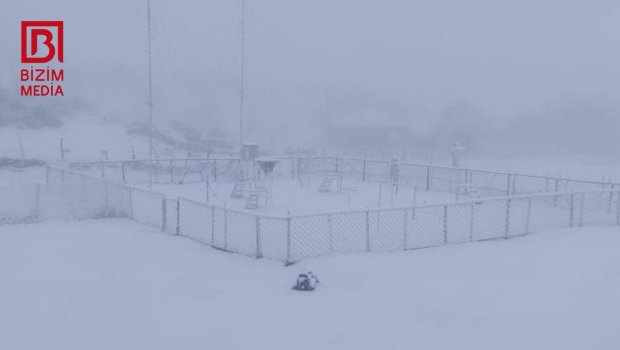 Şimal bölgəsinə qar yağdı – VİDEO