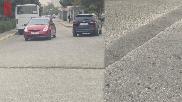Məhəllədaxili yolların &ldquo;YARAŞIĞI&rdquo; &ndash; Özbaşına qoyulan tramplinlər maşınlara və sürücülərə necə ziyan vurur? - FOTO