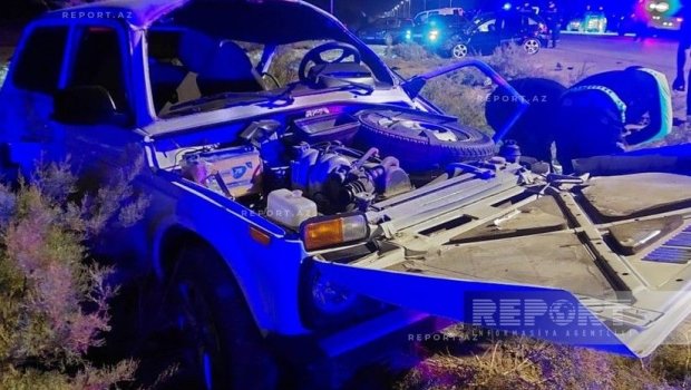 Şirvanda yol qəzası olub, ölən və xəsarət alanlar var - FOTO