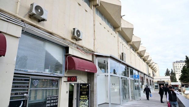 “Moskva” univermağının binasında qanunsuz təmir işləri aparılıb – FOTO