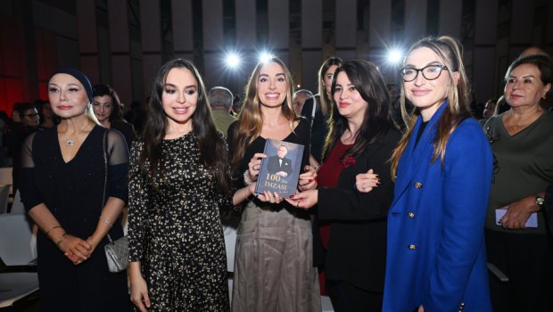 Prezidentin ailəsi "Nəfəs – söz və səsin vəhdəti" layihəsinin təqdimatında - FOTO