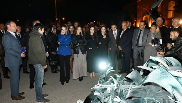 “Art Weekend” festivalı çərçivəsində Daş Salnamə Muzeyində sərgilər açıldı - FOTO