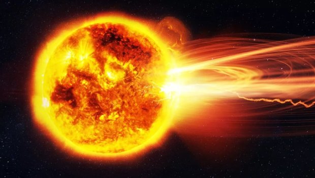 Günəşdə yenidən güclü partlayışlar başladı