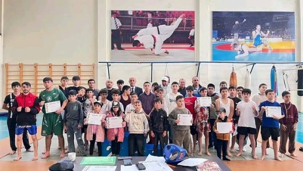 Zəfər Gününə həsr olunmuş kikboksinq üzrə Qusar rayon birinciliyi keçirildi - FOTO