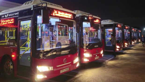 Bu marşrut xətti üzrə avtobuslar yeniləndi – FOTO