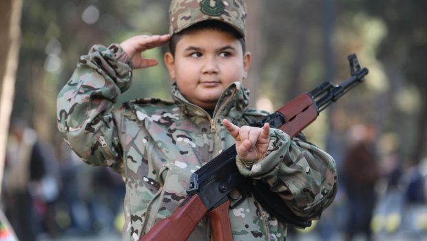 Azərbaycanda Zəfər Günü qeyd olunur - FOTOLAR