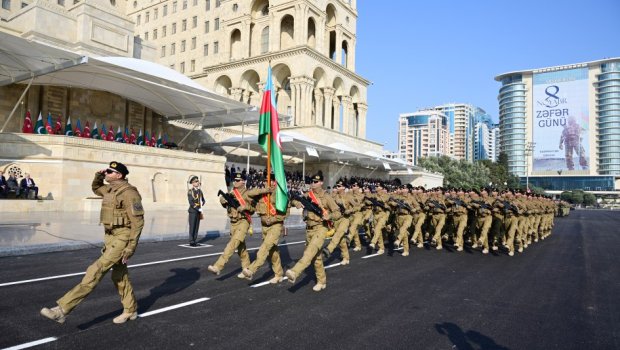 Hərbi paradda 5 mindən çox şəxsi heyət İŞTİRAK ETDİ