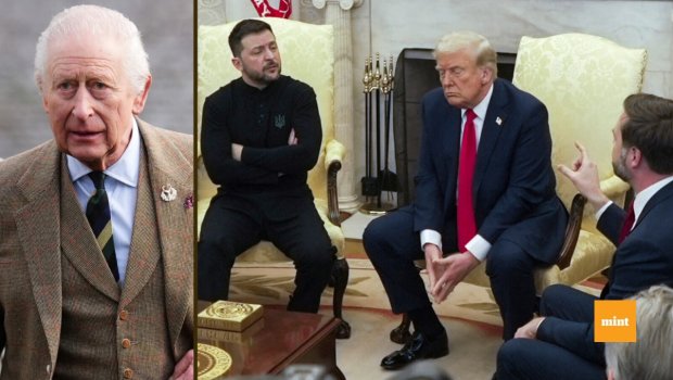 Zelenski ilə Trampı Britaniya kralı barışdırıb?