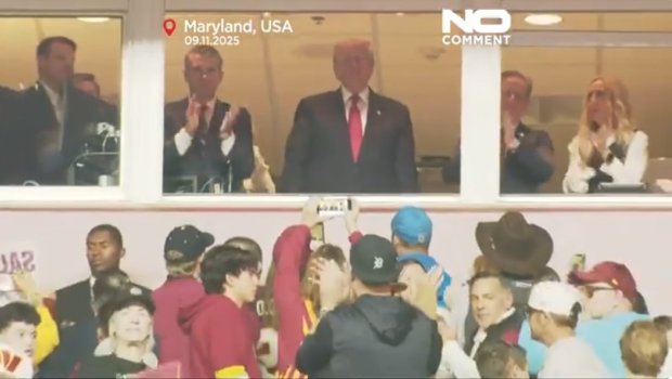 Tramp son yarım əsrdə futbol matçına qatılan ilk ABŞ prezidenti oldu – VİDEO