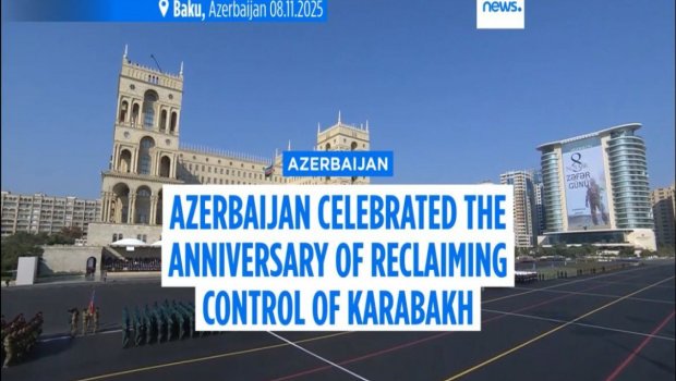 "Euronews" Qələbənin beşinci ildönümünə həsr olunmuş hərbi paraddan material hazırlayıb - VİDEO
