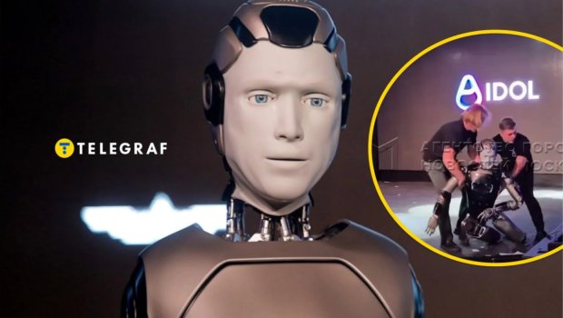 Rusiyanın süni intellektə malik robotu təqdimat zamanı yıxılaraq rüsvay oldu – ANBAAN VİDEO