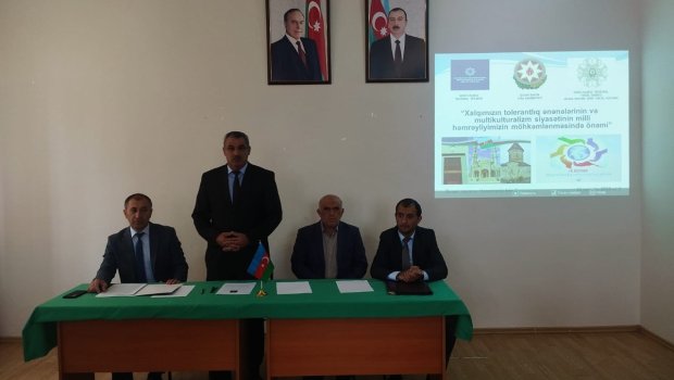 Qusarda multikultural dəyərlərin təbliğinə həsr olunmuş seminar KEÇİRİLDİ - FOTO
