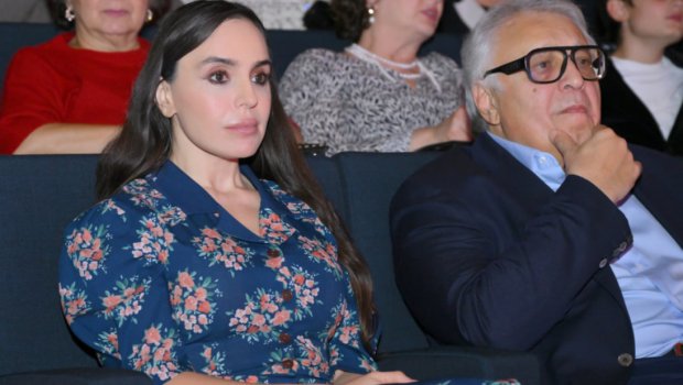Leyla Əliyeva Heydər Əliyev Mərkəzində keçirilən konsertdə - FOTO