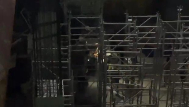 İstanbulda metro tikintisi zamanı ÇÖKMƏ OLDU - VİDEO