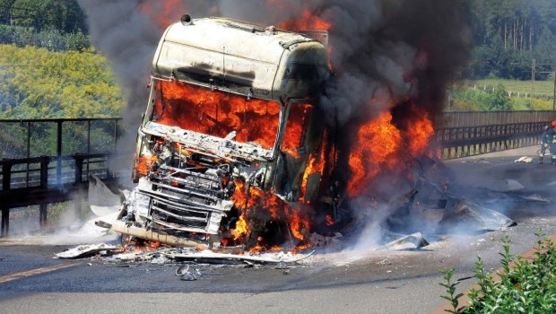 Sumqayıtda “Volkswagen” yük avtomobili YANDI