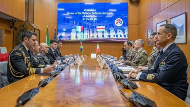Azərbaycanla I‌taliya arasında hərbi təhsil sahəsində əməkdaşlıq üçün yeni imkanlar müzakirə olundu - FOTO