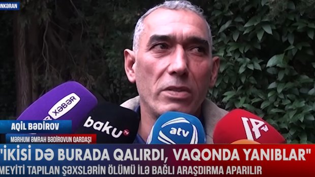 “İcazəsiz otağa girib isinmək üçün od qalayıblar” - VİDEO