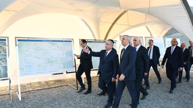 Zəngəzur dəhlizi üzrə görülən işlər və Ağbənd-Kəlalə körpüsünün inşası prosesi ilə tanışlıq olub - FOTO