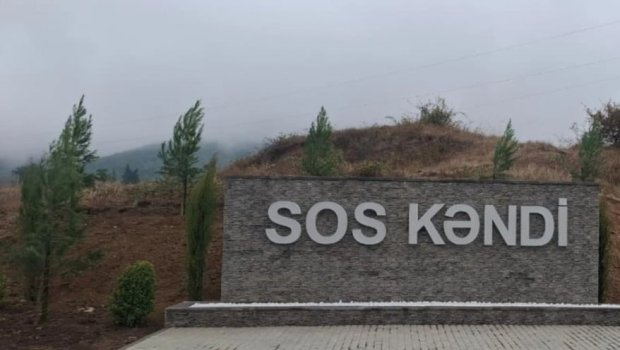 Sos kəndində ailələrə evlərinin açarları təqdim olundu - FOTO