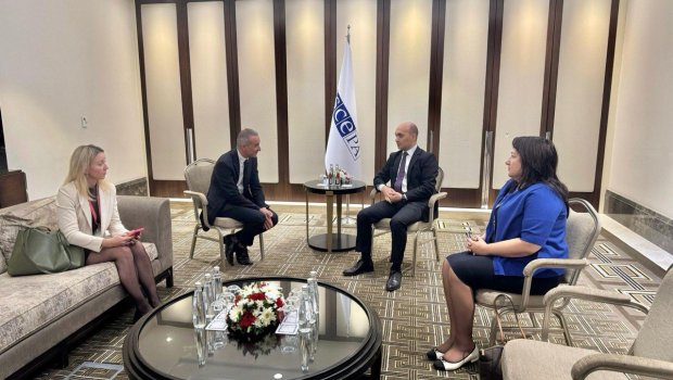 Qaya Məmmədov ATƏT Parlament Assambleyasının prezidenti ilə GÖRÜŞDÜ – FOTO