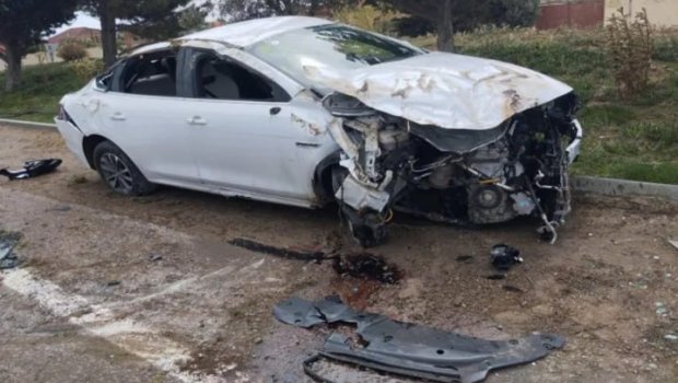 Avtoyuma məntəqəsindən BYD qaçırıb qəza törətdi