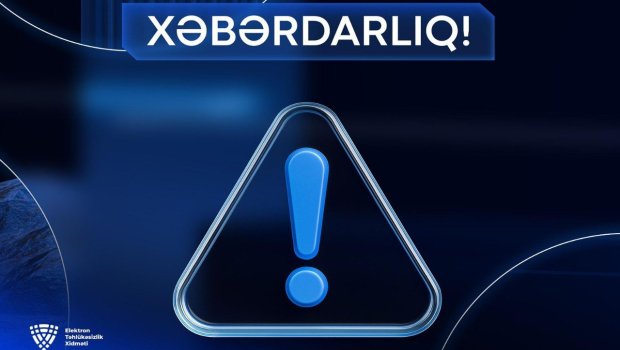 55 minə yaxın istifadəçi adı və şifrə ələ keçirilib - RƏSMİ XƏBƏRDARLIQ