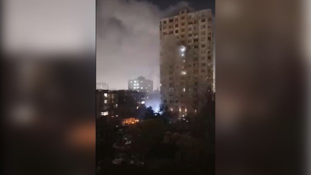 SON DƏQİQƏ: Yasamalda bina yanır - VİDEO