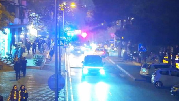 Yanğına görə bağlanan yol AÇILDI