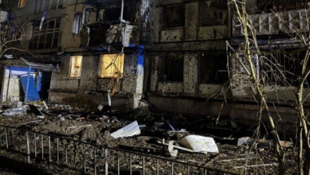 Dnepr şəhəri dronlarla vuruldu: 14 yaralı var - FOTO