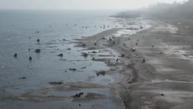 Xəzər çəkildikcə MİSTİK TAPINTILAR çoxalır - VİDEO