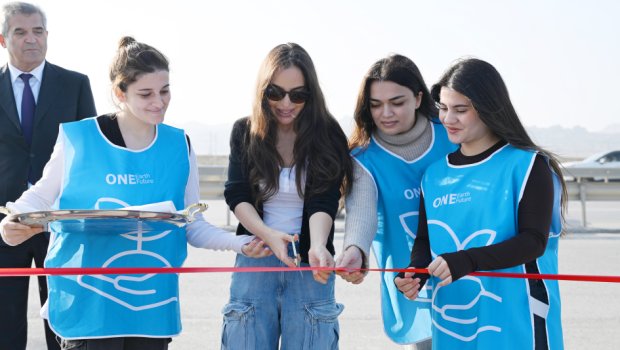 Leyla Əliyeva Qobustanda yeni parkın AÇILIŞINDA &ndash; FOTO