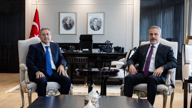 Hakan Fidan Xələf Xələfovla görüşüb - FOTO