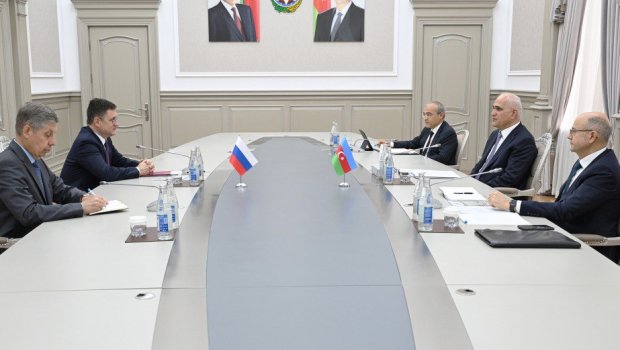 Şahin Mustafayev Aleksandr Novakla GÖRÜŞDÜ