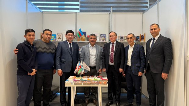 Azərbaycan Nəşriyyatları Assosiasiyası Türküstan Kitab Sərgisində iştirak edir – FOTO
