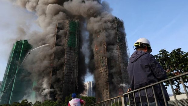 Honq Konqda güclü yanğın: 4 ölü, 9 yaralı var – ANBAAN VİDEO