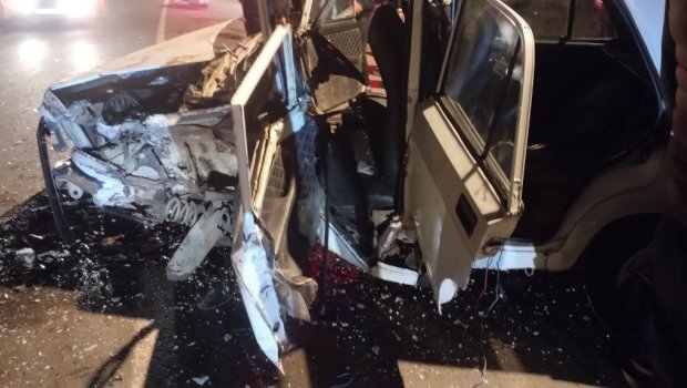 Lənkəranda yol qəzası OLDU: 28 yaşlı kişi xəsarət aldı