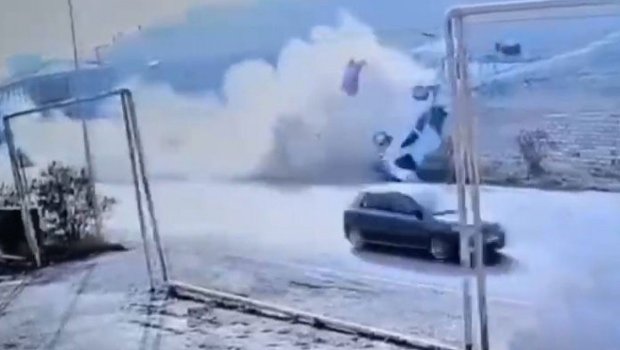 Abşeronda dəhşətli QƏZA: Ölən var - VİDEO