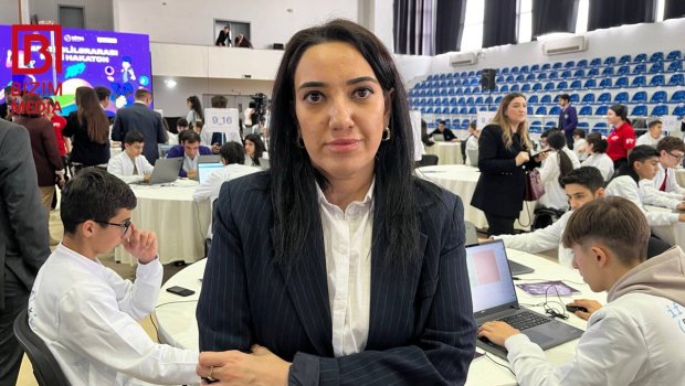 Məktəblilərarası Hakaton finalında 67 bölgədən şagirdlər YARIŞIR – FOTO