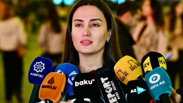 Bakı bulvarının Yeni il yarmarkasında ilk dəfə buz meydançası təşkil olunub