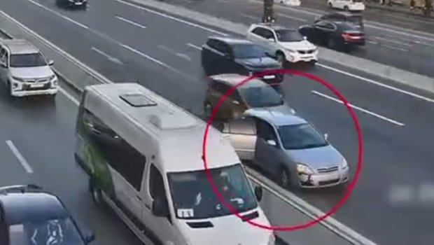 Heydər Əliyev prospektində AĞIR QƏZA – ANBAAN VİDEO