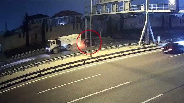 Aeroport yolundakı ağır qəzanın ANBAAN VİDEOSU