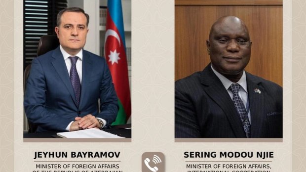 Azərbaycan və Qambiya arasında ikitərəfli əməkdaşlıq məsələləri MÜZAKİRƏ EDİLDİ