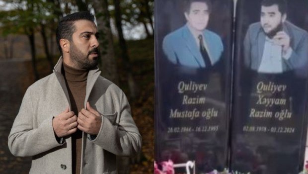 Xəyyamın məzarından VİDEO paylaşdı