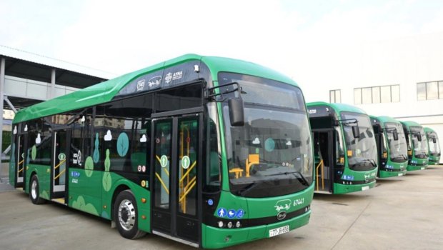 Bakıya daha 30 avtobus GƏTİRİLDİ &ndash; RƏSMİ/ÖZƏL