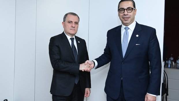 Azərbaycan və Kipr XİN başçıları regional vəziyyəti müzakirə etdi - FOTO